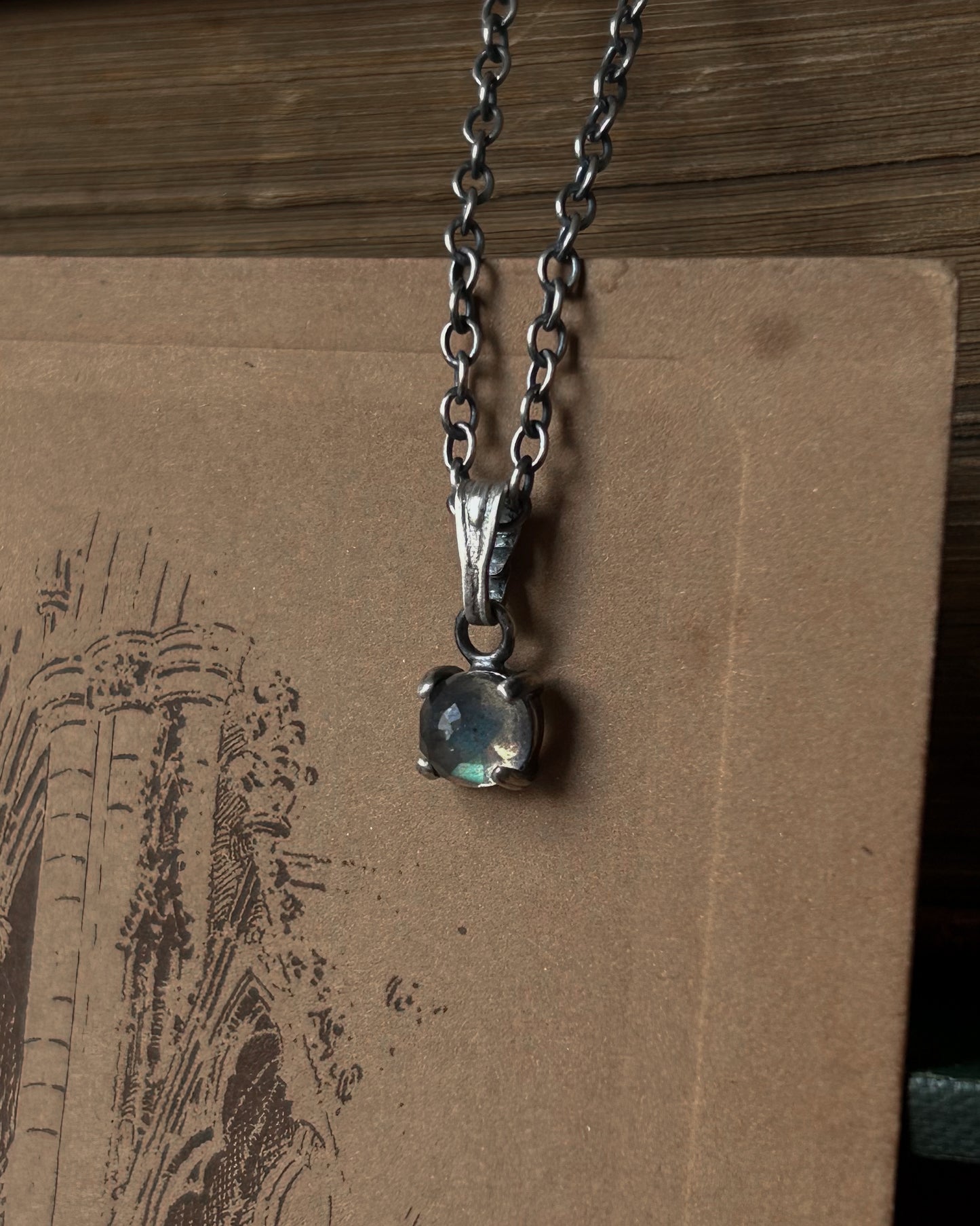 Labradorite 5mm Gemstone Drop