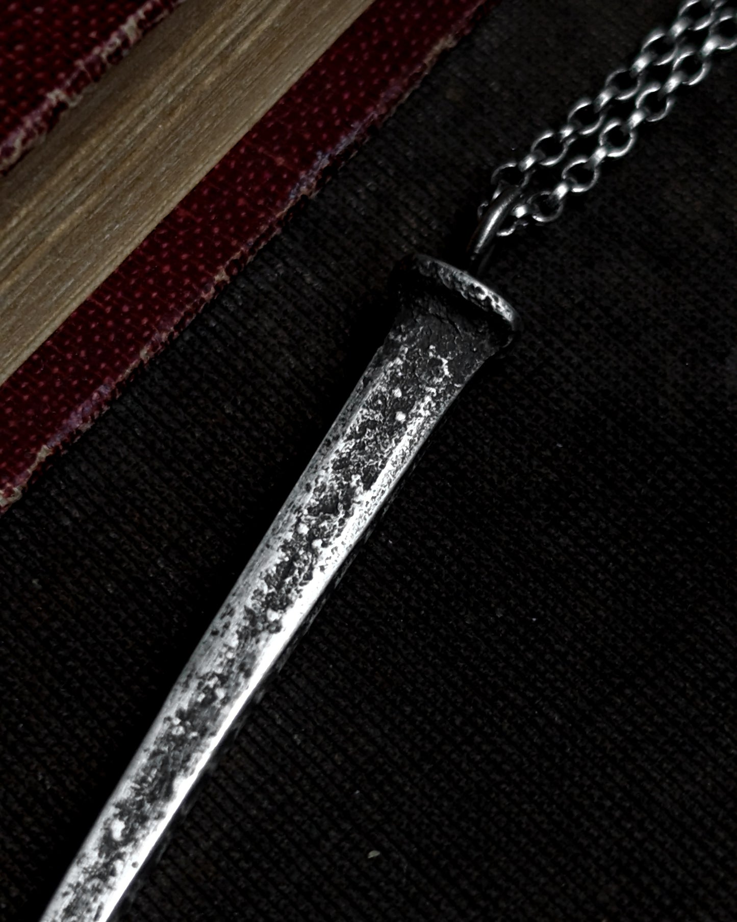 Silver Coffin Nail - Disir Jewellery